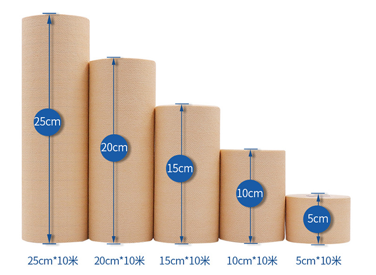 Medical tape dressing roll