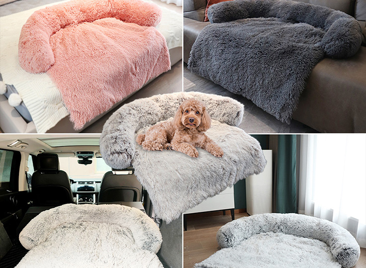 Extended cushion nest for pets